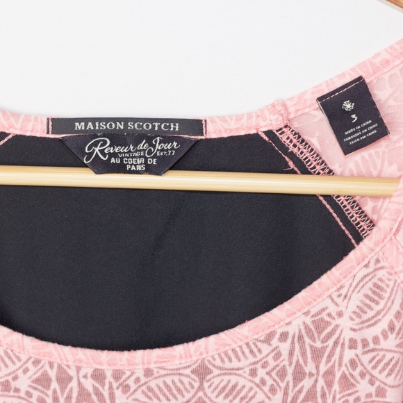 Dress from Maison Scotch, Peach pink color - Size US 8 - Picture 4 of 10